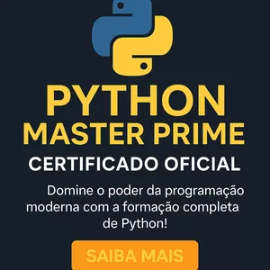 Imagem do curso Python Master Prime – Certificado Oficial 