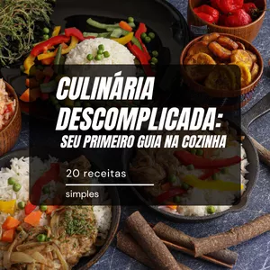 Imagem de capa para o Ebook Culinária Descomplicada