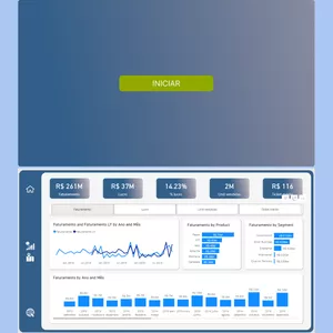 Imagem de capa para o Curso online Power BI: Do Zero ao Impressionante