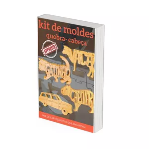 Imagem de capa para o Ebook MOLDES PARA QUEBRA-CABEÇA - PUZZLE