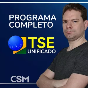 Imagem de capa para o Curso online Programa Completo TSE Unificado