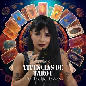 Imagem de capa para o Curso online Vivencias de Tarot por Thaline do Axé