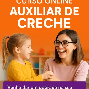 Imagem do curso Curso Online de Auxiliar de Creche