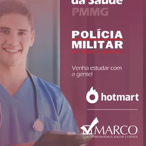 Imagem de capa para o Curso online PREPARATÓRIO BÁSICO PARA OFICIAIS DE SAÚDE-PM-MG