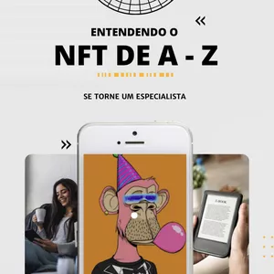 Imagem de capa para o Ebook NFT de A a Z
