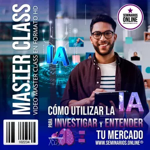 Imagen de portada para Curso online Cómo Utilizar la IA para Investigar y Entender tu Mercado
