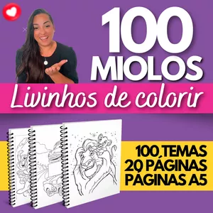 Imagem de capa para o Curso online PACK 100 MIOLOS PARA LIVRINHOS DE PINTURA