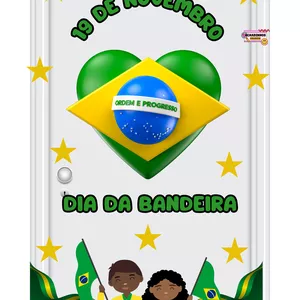 Imagem de capa para o Ebook 🌟🇧🇷 Painel Dia da Bandeira 🇧🇷🌟