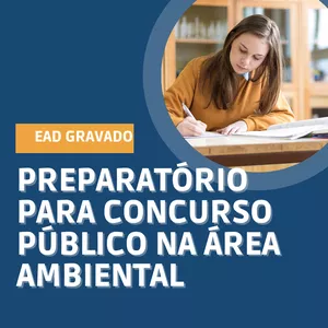 Imagem de capa para o Curso online Preparatório para Concurso Público na Área Ambiental