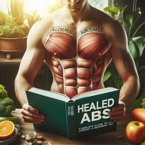Imagem de capa para o Ebook Abdômen Esculpido: O Guia Definitivo para uma Barriga Sarada