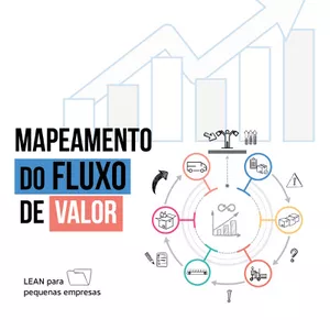 Imagem de capa para o Ebook Mapeamento do Fluxo de Valor