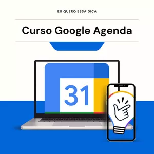 Imagem de capa para o Curso online Google Agenda na prática
