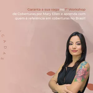 Imagem de capa para o Curso online Workshop de Coberturas Delicadas por Mary Ellen