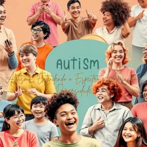 Imagem de capa para o Ebook Autismo: Entendendo o Espectro e Apoiando a  Diversidade