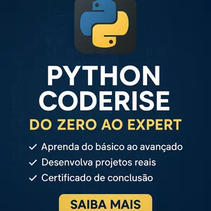 Imagem do curso Python CodeRise – Do Zero ao Expert 