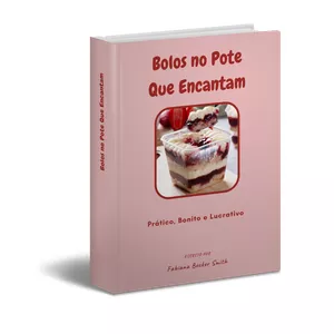 Imagem de capa para o Ebook  Bolos No Pote Que Encantam