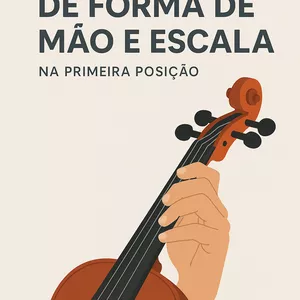Imagem de capa para o Ebook MÉTODO DE VIOLINO RM - FORMAS DE MÃO E ESCALA