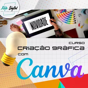 Imagem do curso Criação Gráfica com Canva
