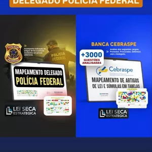 Imagem de capa para o Curso online COMBO DELEGADO PF 2025