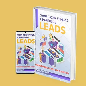 Imagem de capa para o Ebook Como fazer vendas a partir de leads