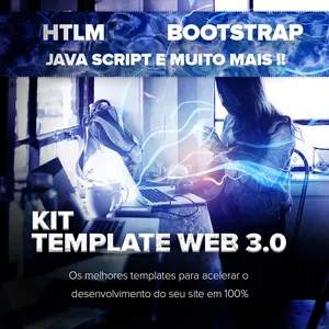 Imagem de KIT TEMPLATES WEB 3.0 criado por GIULIANO VINHAIS ARBAGE RICCI na hotmart