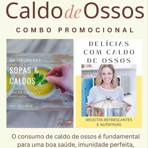 Imagem de capa para o Ebook Caldo de ossos sempre! - Combo com 2 e-books
