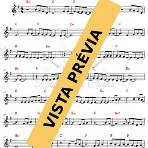 Imagem de capa para o Ebook 🎼 A Ele a Glória (2) - 2481 - Diante do Trono - Tutorial Partitura e Teclado Fácil