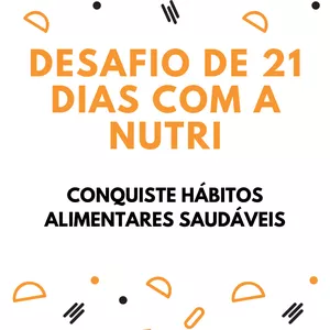 Imagem de capa para o Curso online Desafio de 21 dias com a Nutri