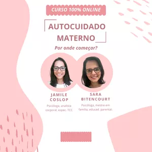 Imagem de capa para o Curso online Autocuidado materno
