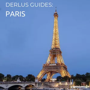 Imagem de capa para o Ebook Guia de Viagem Arquitetônica Paris - derlus guides
