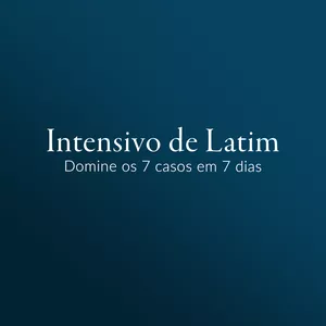Imagem de capa para o Curso online Intensivo de Latim: Domine os 7 casos