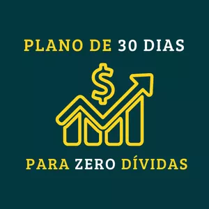 Imagem de capa para o Ebook Plano de 30 Dias para Zero Dívidas