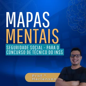 Imagem de capa para o Ebook Mapas Mentais - Seguridade Social - Concurso INSS
