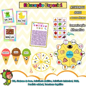 KIT COMPLETO EDUCAÇÃO ESPECIAL EDUCA ARTE