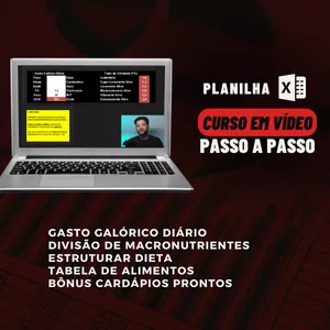 Imagem de Monte sua dieta passo a passo. (Vídeo aulas). criado por Santana na hotmart