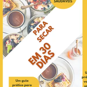 Imagem de capa para o Ebook 30 receitas para emagrecer rápido 