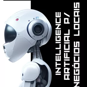 Imagem de capa para o Ebook O poder da Inteligência Artificial para Negócios Locais. 