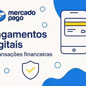 Imagem de capa para o Ebook Desvendando o Mercado Pago: o Futuro das Transações Financeiras 