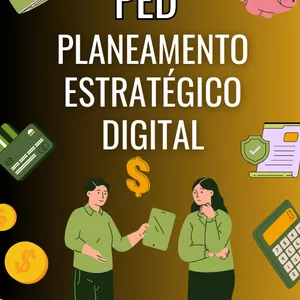Imagem de capa para o Ebook Planeamento Estratégico Digital - PED
