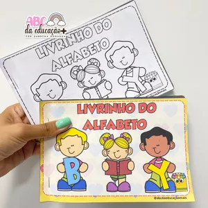 Imagem de capa para o Ebook LIVRINHO DO ALFABETO