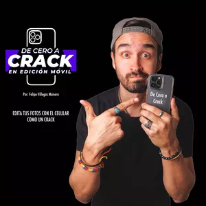 Imagen de portada para Curso online De cero a CRACK en Edición Móvil (iPhone y Android)