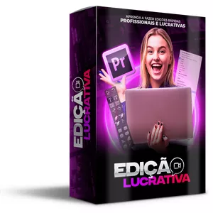 Imagem de capa para o Curso online Edição e Design - Edição Lucrativa Premiere