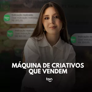Imagem de capa para o Curso online MÁQUINA DE CRIATIVOS QUE VENDEM TODO DIA