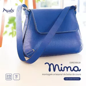 Curso CURSO MONTAGEM ARTESANAL DE BOLSA DE COURO - BOLSA MINA