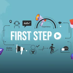 Imagem de capa para o Curso online First Step | Inglês básico