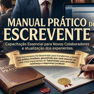 Imagem do curso Manual Prático do Escrevente