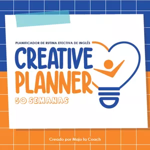Imagen de portada para Ebook Creative Planner: planificador de rutina efectiva de inglés