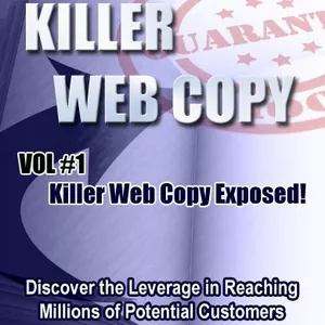 Cover image for Ebook Killer Web Copy: Volume 1.. Killer Web Copy Exposed!