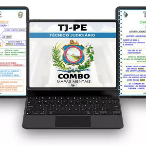 Imagem de capa para o Curso online COMBO TJPE: Técnico Judiciário 