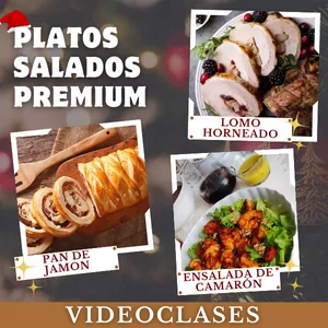 Imagen de portada para Curso online Platos Salados Premium